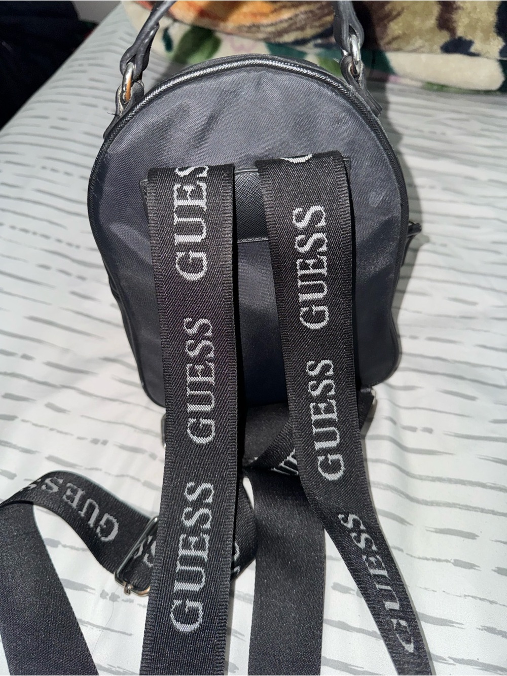 GUESS Black Backpack - Picture 2 of 3